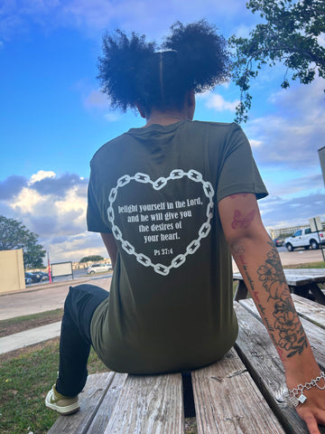 Scripture Tee - Olive