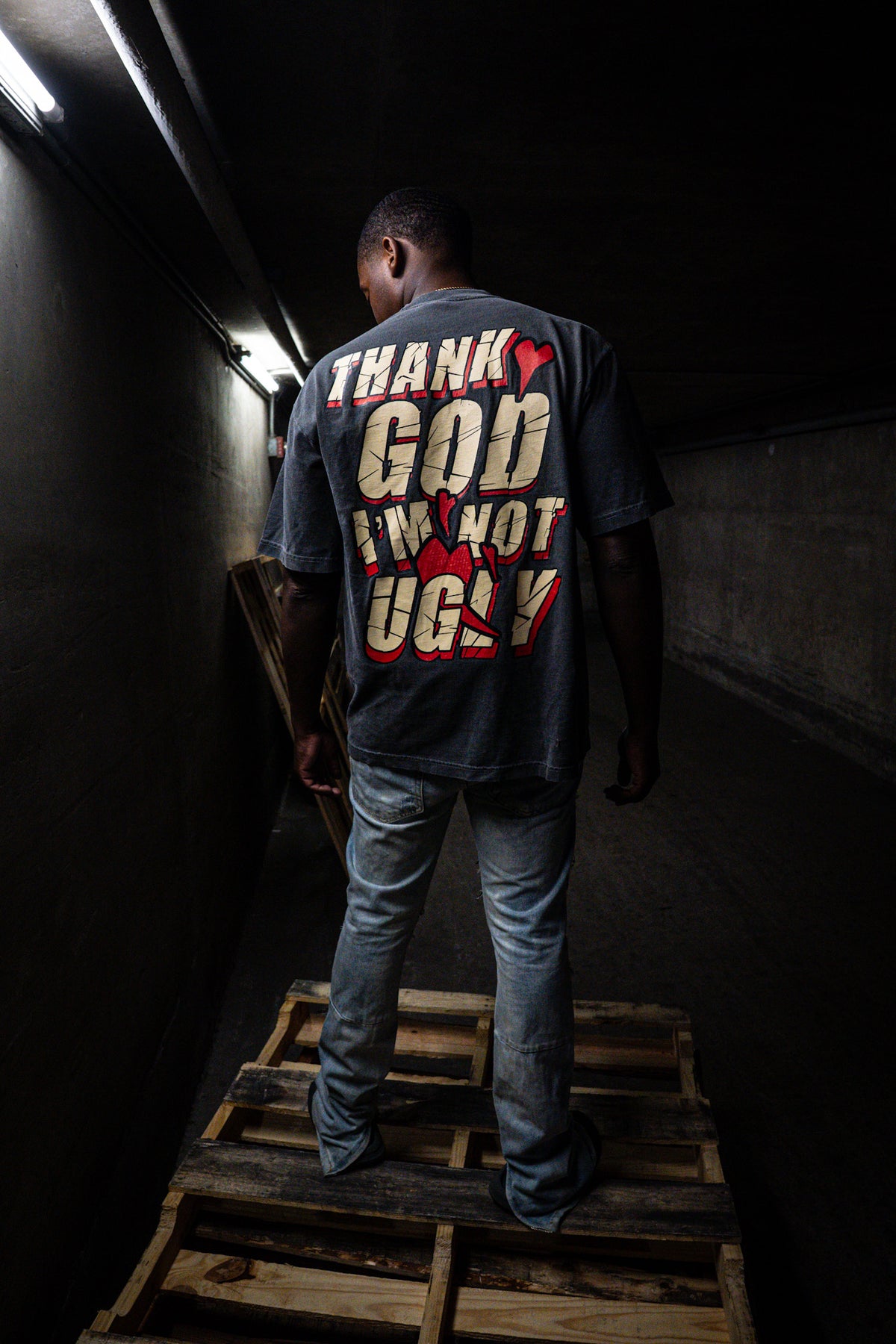 “Thank God” Tee - ♥️Red♥️