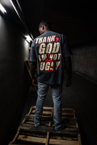 “Thank God” Tee - ♥️Red♥️