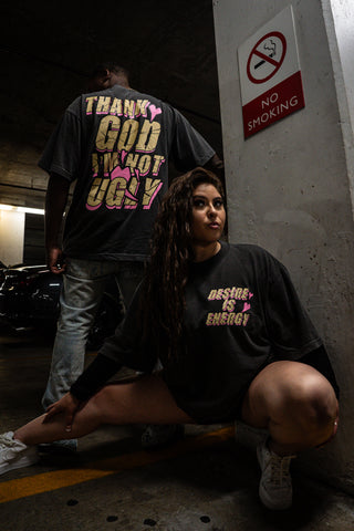 “Thank God” Tee - 🩷Pink🩷