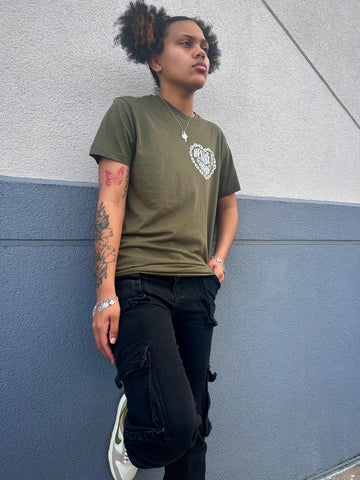 Scripture Tee - Olive