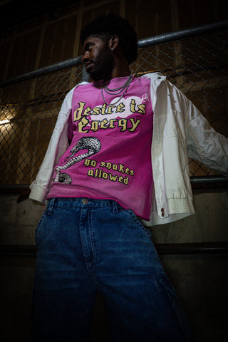 No Snakes Allowed- Pink Tee