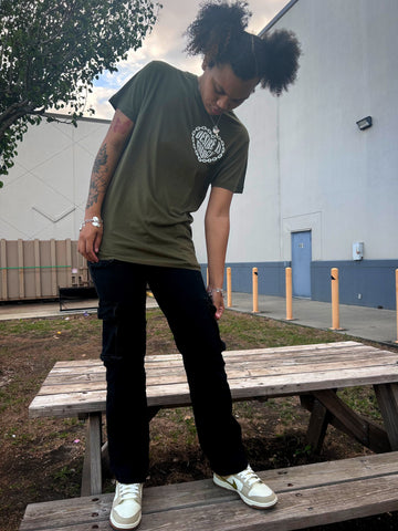 Scripture Tee - Olive