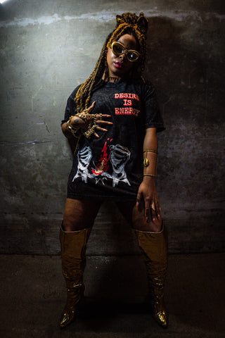 “Freedom” - Acid Wash Tee