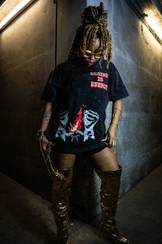 “Freedom” - Acid Wash Tee