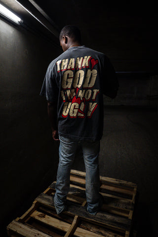 “Thank God” Tee - ♥️Red♥️
