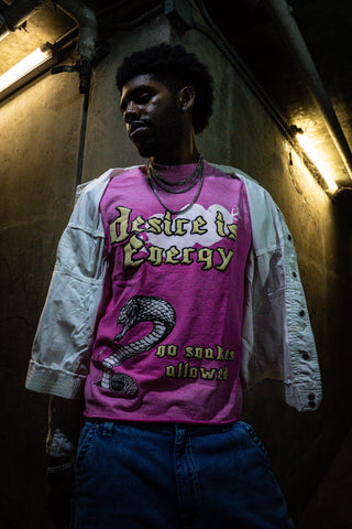 No Snakes Allowed- Pink Tee