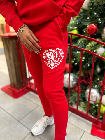 OG Hoodie Set - Red♥️