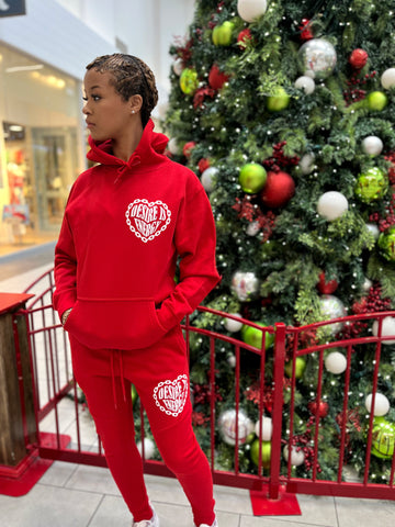 OG Hoodie Set - Red♥️