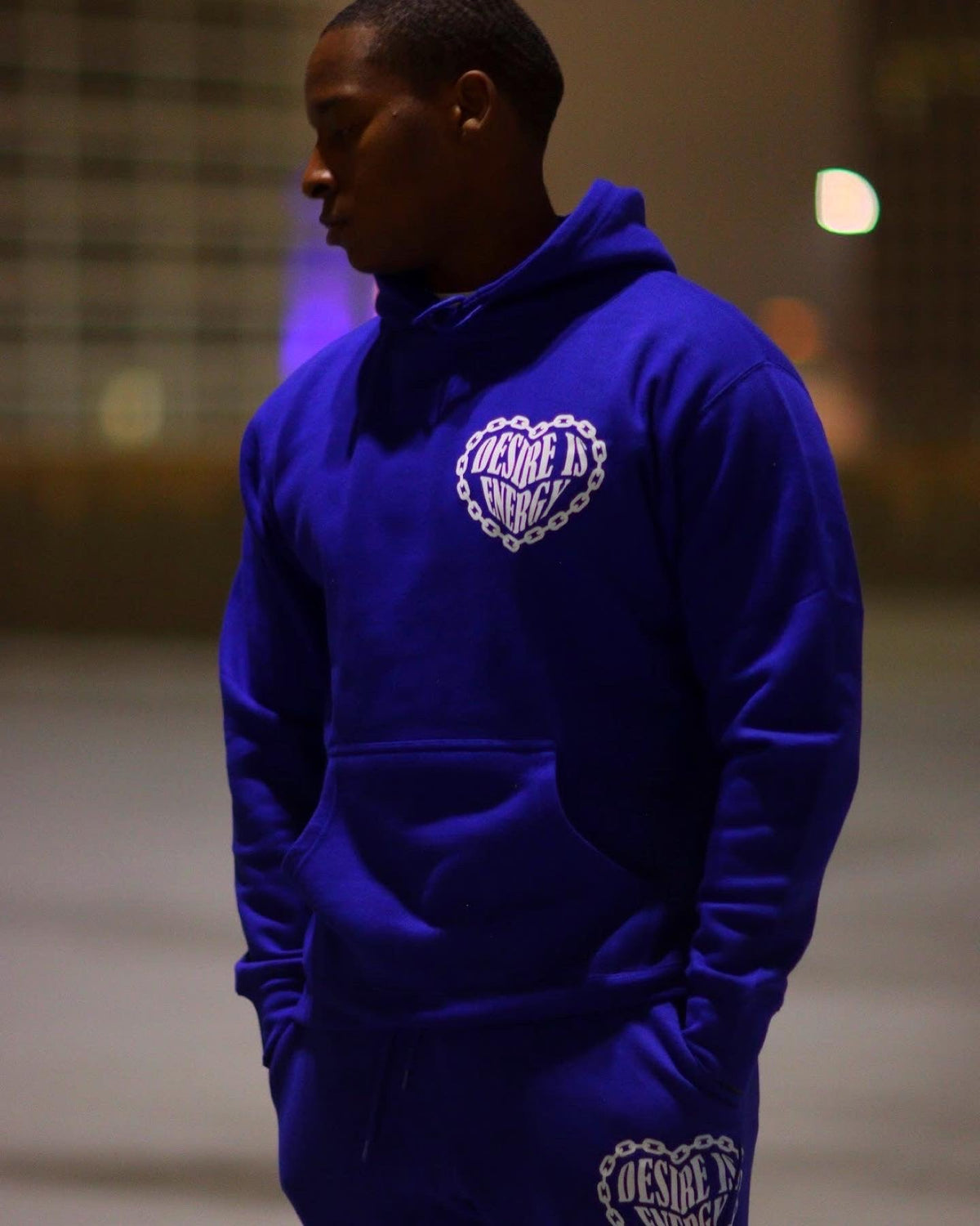 Scripture Hoodie - Blue