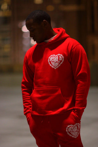 Scripture Hoodie - Red