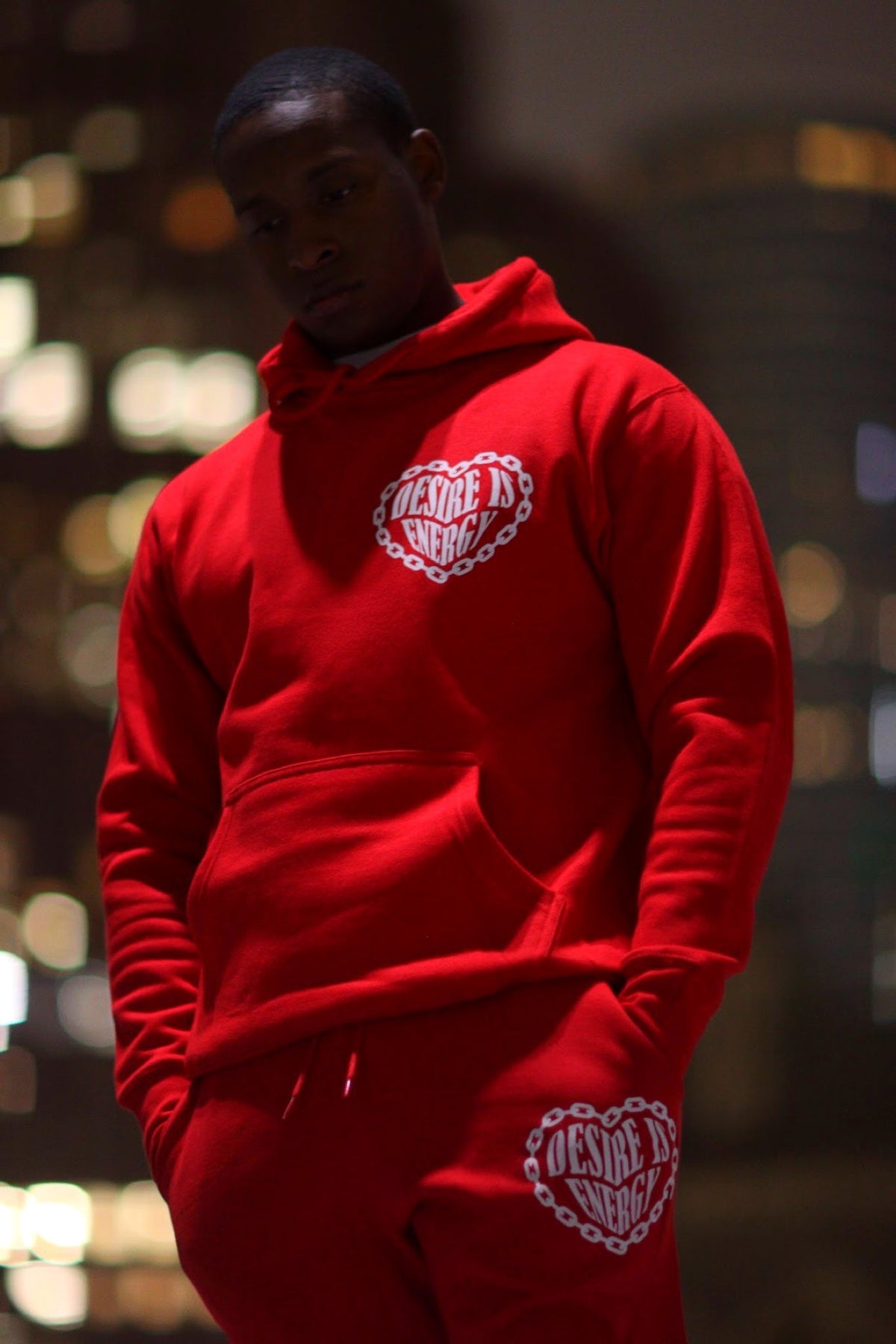 Scripture Hoodie - Red