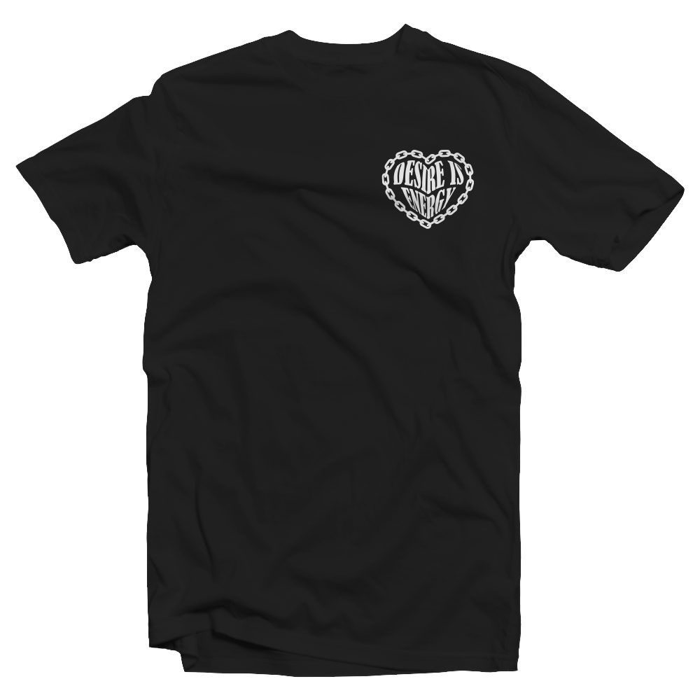 "Heart Chained To Scripture" Tee - Black