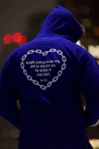 Scripture Hoodie - Blue